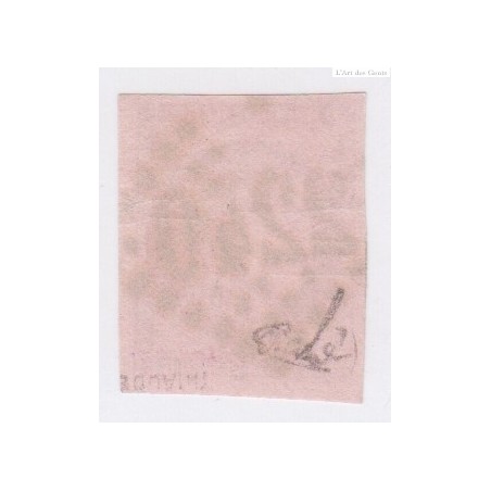 Timbre France N°49 - 80 c. rose - oblitération losange - cote 350  Euros  - lartdesgents.fr