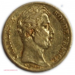 Charles X - 20 Francs or 1830 A Paris, lartdesgents.fr