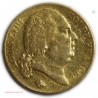 Louis XVIII buste nu - 20 Francs or 1819 A Paris, lartdesgents.fr