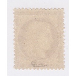 Timbre France n°55, 15 c. bistre, 1873, neuf* avec gomme trace de charnière cote 725 Euros  lartdesgents.fr