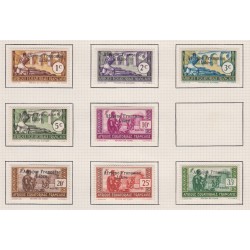 Séries de 15 Timbres Colonies AEF année 1941 n°156 à n°164 avec ou sans variétés Neufs lartdesgents.fr