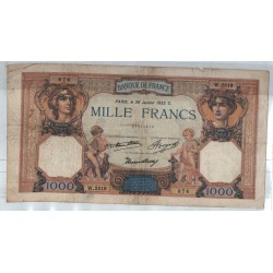 France 1000 Francs Cérès et...