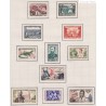 lot 39 timbres Colonies AEF année 1951 à 1957 dentelés et non dentelés - Neufs sur charnières, l'artdesgents.fr