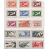 lot 39 timbres Colonies AEF année 1951 à 1957 dentelés et non dentelés - Neufs sur charnières, l'artdesgents.fr