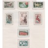 lot 39 timbres Colonies AEF année 1951 à 1957 dentelés et non dentelés - Neufs sur charnières, l'artdesgents.fr