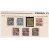 Timbres des Colonies Françaises de 1881 - Congo - n°1 à n°7   - Neufs - cote 1985 Euros - l'artdesgents.fr