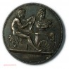 Médaille argent 38g Enseignement de dessin Paris 1889 par J. Lagrange, lartdesgents.fr