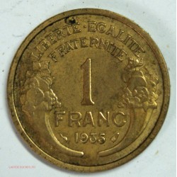 Morlon rare 1 franc 1935, lartdesgents.fr