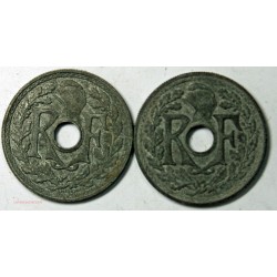2 monnaies de 20 centimes 1945, lartdesgents.fr