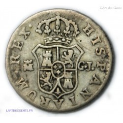 Espagne - MEDIO REAL 1816 MADRID FERDINAN VII, lartdesgents