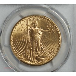 USA - 20$ OR 1926 Denver Saint Gaudens PCGS Unc détails