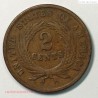 US 1864 shield two Cent copper large motto, lartdesgents