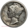 US Mercury Dime 10 Cents,1917 Denver, lartdesgents.fr