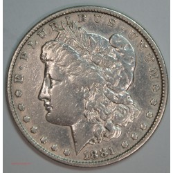 US - Morgan Dollar 1$ 1881 , lartdesgents.fr