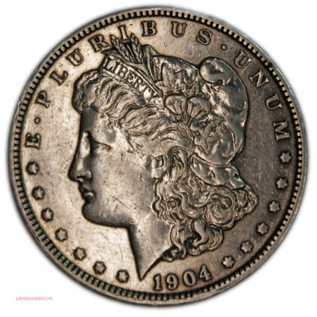 US - Morgan Dollar 1$ 1904 O, lartdesgents.fr