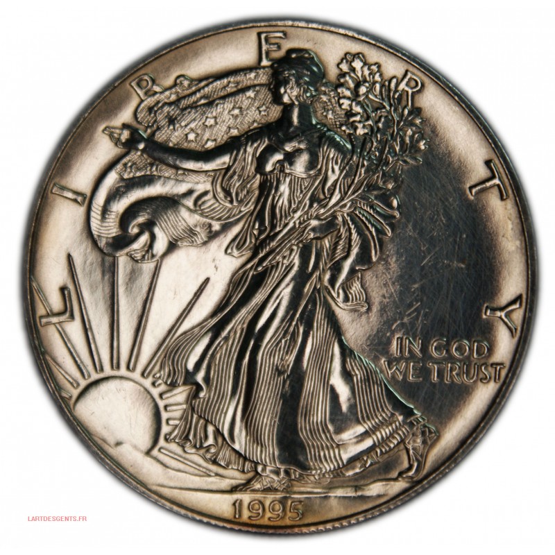 US - 1995 Liberty dollar 1$, lartdesgents.fr