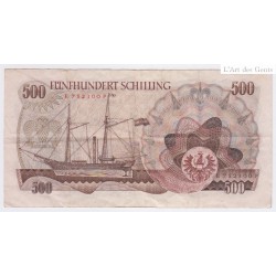 AUTRICHE 500 SCHILLING 1965 lartdesgents.fr