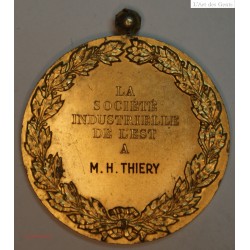 Médaille Argent doré, Marianne - Sté industrielle de l'est année 30