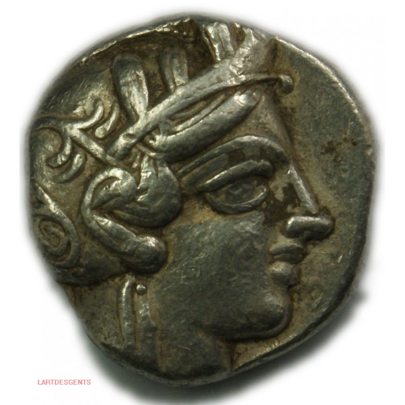 Athènes - Tétradrachme chouette 490-407 avant J.C., lartdesgents.fr