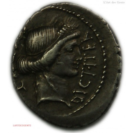 JULES CESAR denier tête de Cérès 100-44 av. J.C., lartdesgents.fr JULES CESAR denier tête de Cérès 100-44 av. J.C., lartdesgents.fr