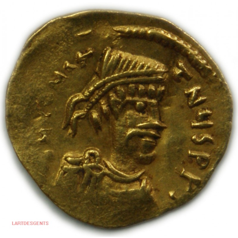 BYZANTINE - Semissis Constans II 641-668 ap. J.C., lartdesgents.fr