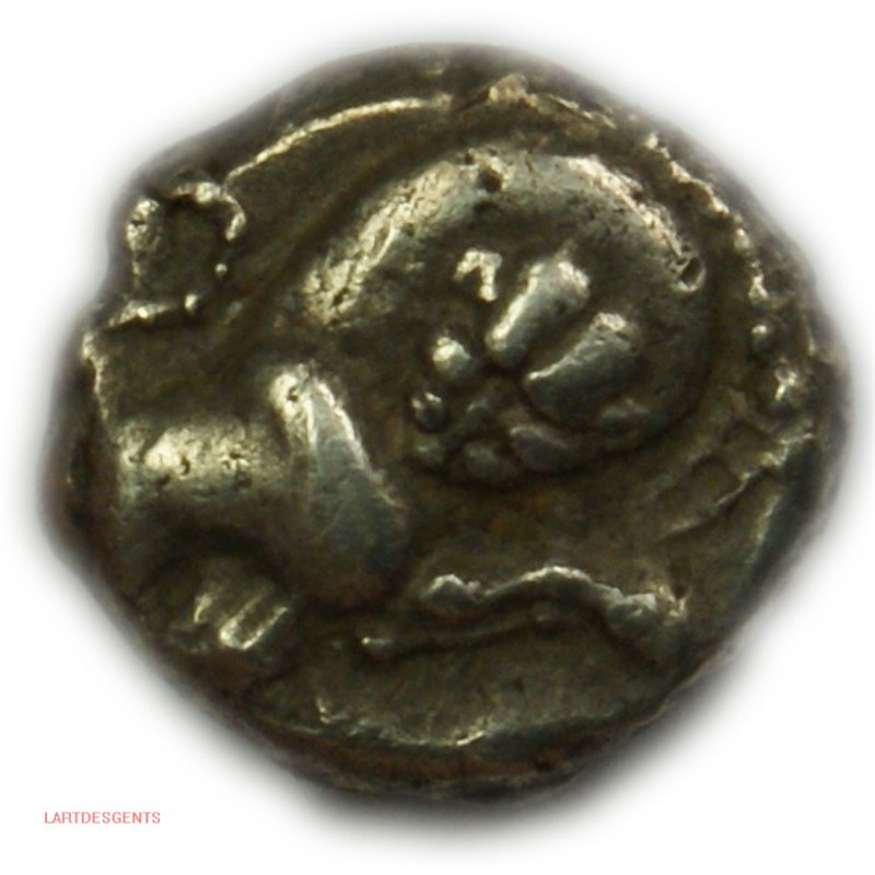 LYCIE - Tétroblole 1/3 statère panthère et pégase vers 480 av. J.C., lartdesgents.fr