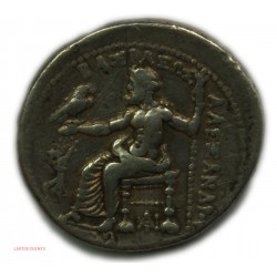 MACEDOINE- Tétradrachme ALEXANDRE III le grand 336-323 av. J.C., lartdesgents.fr