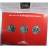 3 Coffrets soit 9 pièces de 5 Francs 2000 ans de monnaies Françaises RARE