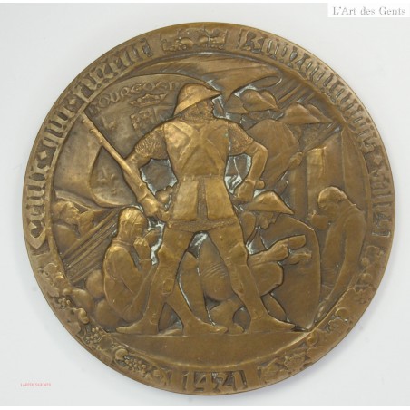 TROISIÈME RÉPUBLIQUE Médaille d'apprentissage EX LABORE GLORIA fme TROISIÈME RÉPUBLIQUE Médaille d'apprentissage EX LABORE GLORIA fme