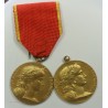 Médailles décorations argent Sté Ind. de l'Est par H. DUBOIS