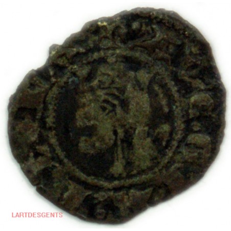DAUPHINÉ - VALENCE et DIE Denier ANONYME 1320-1345 ap JC.