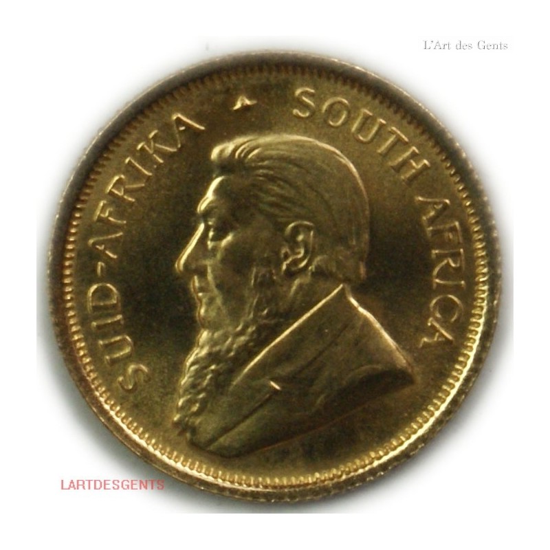 Afrique du Sud - 1/10 Krugerrand 1982 or/gold, lartdesgents.fr