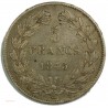 Louis Philippe Ier 5 franc 1845 BB Strasbourg SUPERBE, lartdesgents.fr