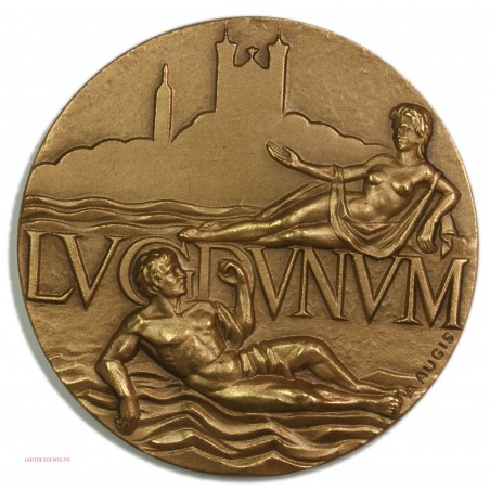 Médaille LVGDVNVM ville de Lyon, lartdesgents.fr