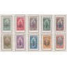Moyen Congo Colonie Française - 22 timbres femme bakalois neufs 1907 à 1928, lartdesgents.fr