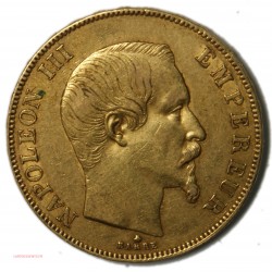 50 Francs or Napoléon III 1859 BB Strasbourg III° République, lartdesgents.fr