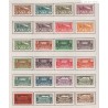 Moyen Congo 24 timbres de 1933 - n°113 à n°134 - neufs*, lartdesgents.fr