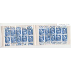 Carnet Gaudon 15 F. bleu type II n° 886 c Série 8 -Neuf- lartdesgents.fr