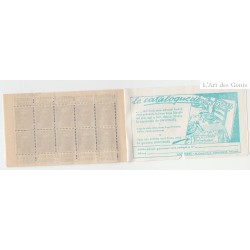 Carnet Gaudon 15 F. bleu type II n° 886 c Série 8 -Neuf- lartdesgents.fr