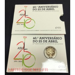 Coffret 2€ BE Portugal 2014 40° aniversario 25 Abril, lartdesgents.frlartdesgents.fr