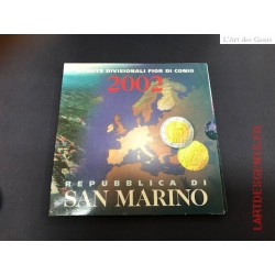 Coffret BU Saint Marin 2002, lartdesgents.fr