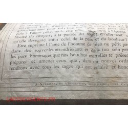 PRIÈRE DE L'HOMME LIBRE, A L’ÉTERNEL (entoilé) Librairie Républicaine Caillard et Guiraud