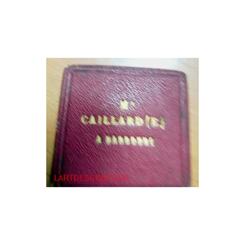 Jeton pour Mr Caillard (libraire) Narbonne cercle Librairie Imprim. et Papeterie