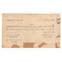 Billets 10 livres tournois Banque Law, Louis XV 1720