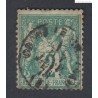 Timbre France n°62 Type sage 1876 oblitéré cote 340 Euros lartdesgents