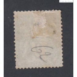 Timbre France n°62 Type sage 1876 oblitéré cote 340 Euros lartdesgents