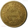 France, 40 Francs 1811 A Napoléon Ier Empereur, lartdesgents.fr