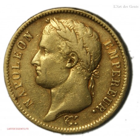 France, 40 Francs 1811 A Napoléon Ier Empereur, lartdesgents.fr France, 40 Francs 1811 A Napoléon Ier Empereur, lartdesgents.fr