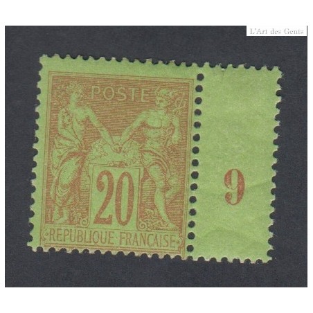 Timbre France Type Sage N°96 - 1884 Neuf** cote 100 Euros lartdesgents