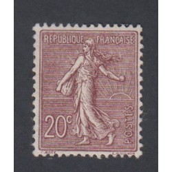 Timbre France Type Semeuse N°131 - 1903 Neuf*  cote 195 Euros lartdesgents